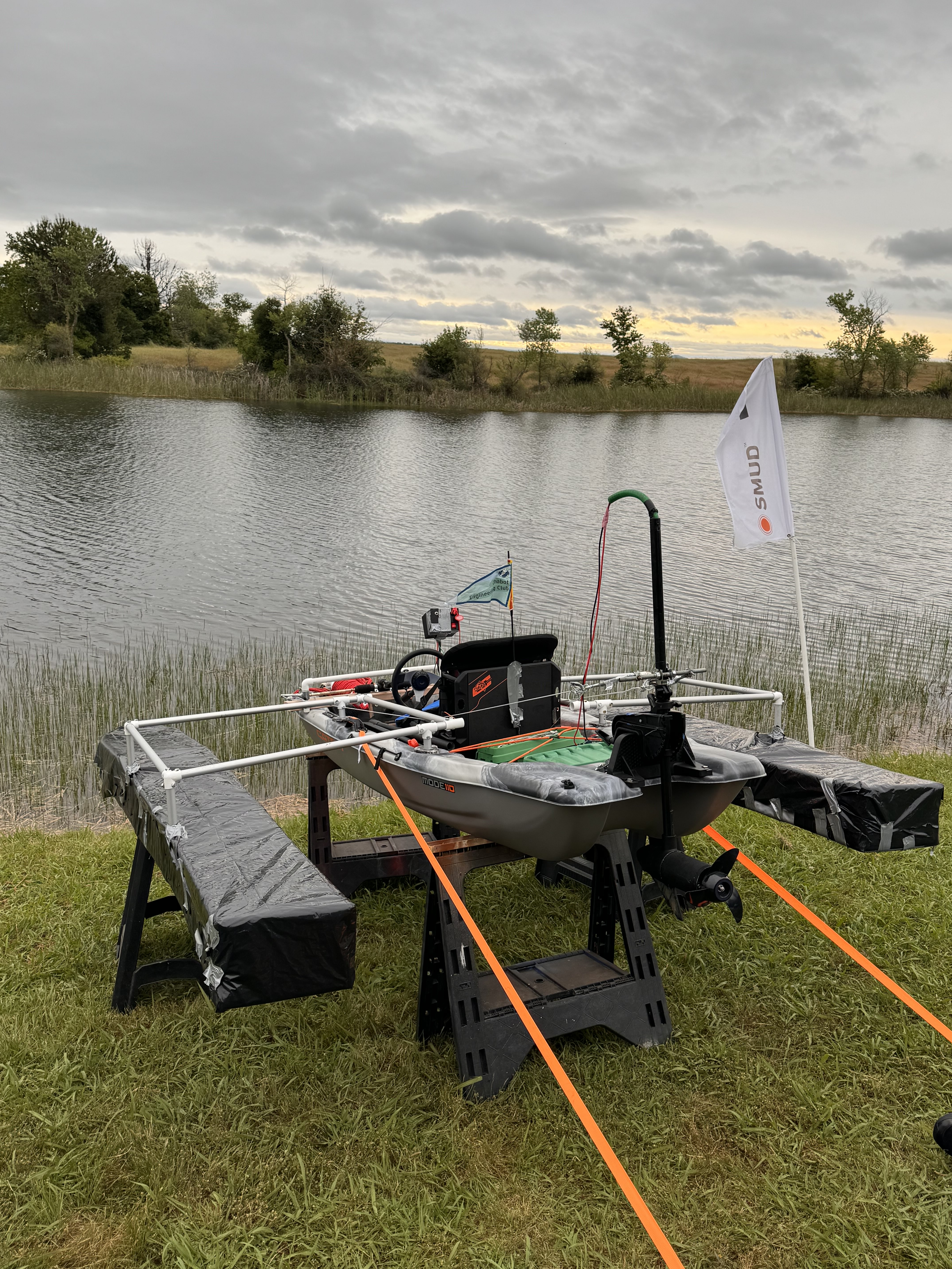 ChaBoat at SMUD about the race