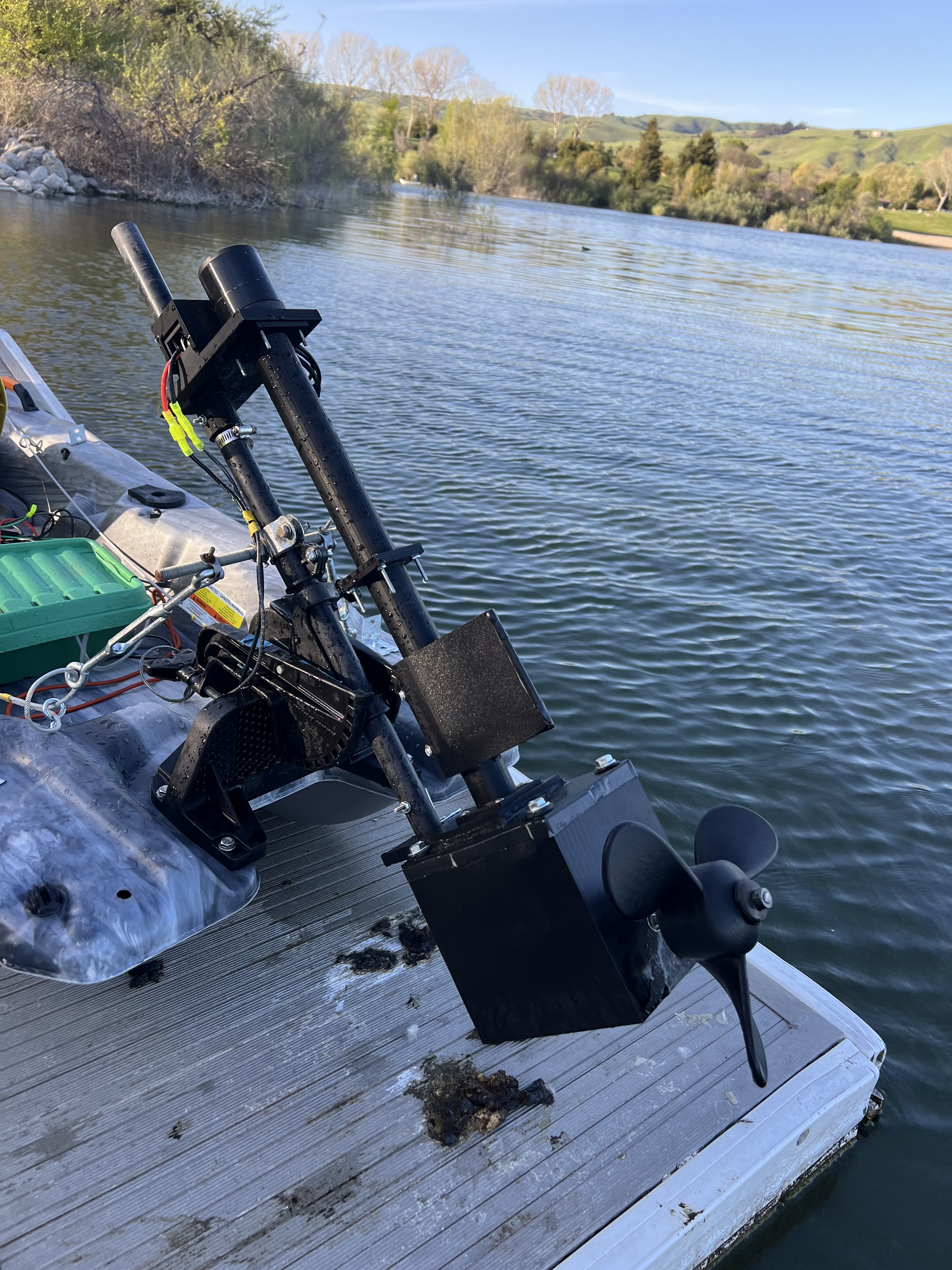 ChaBoat at SMUD about the race